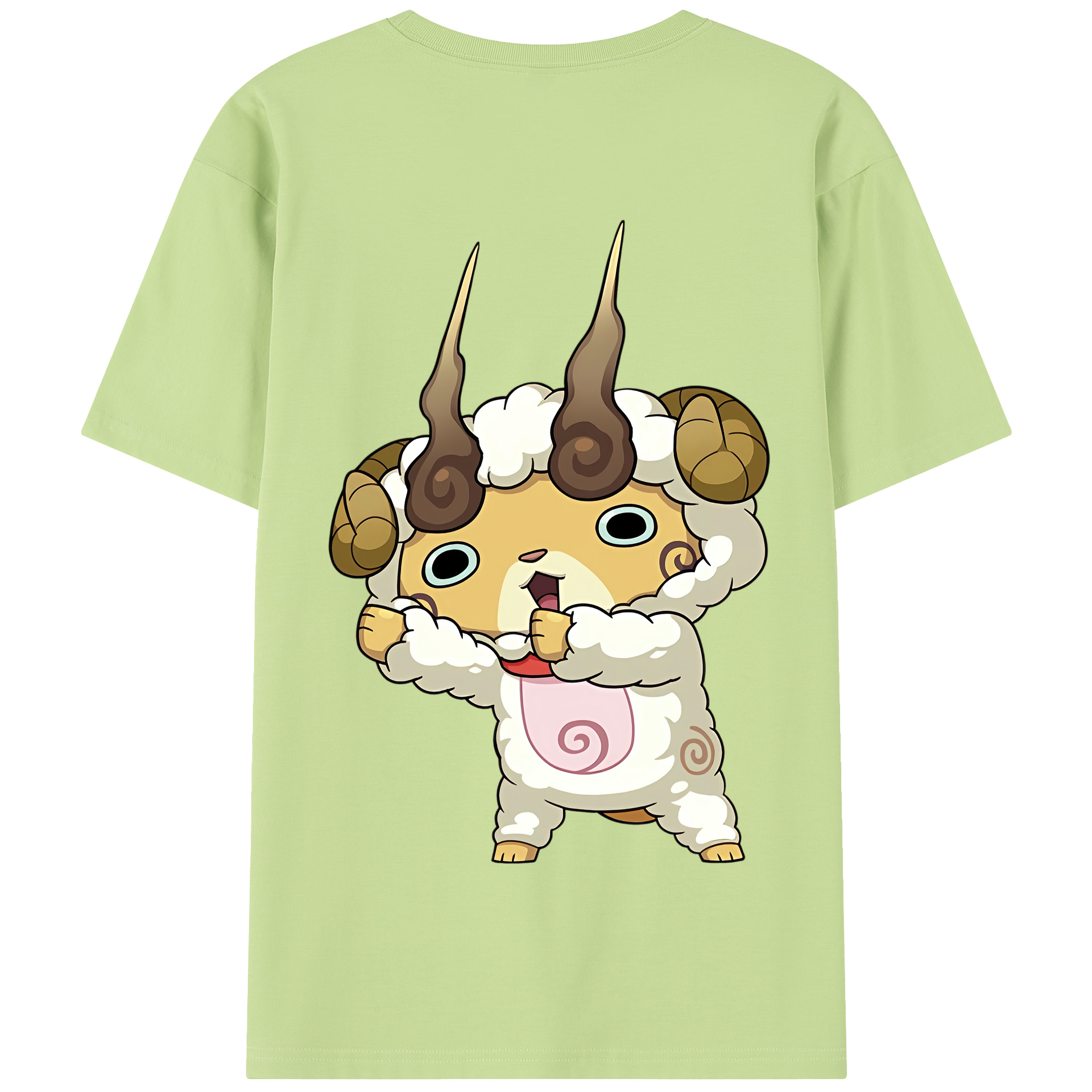（画像用） 妖怪ウォッチ Yo-kai Watch 綿100％半袖Tシャツ（背面プリント）